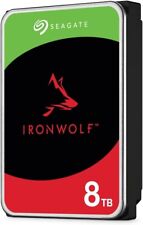 Seagate IronWolf 8TB HDD (7200RPM, 3.5-inch 256MB Cache) Internal Hard Drive NAS