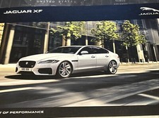 Jaguar XF Original Car Sales Info Brochure Frameable 2017 96 Pages
