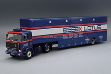 IXO TTR021 Volvo F89 tractor truck with semitrailer "Essex Lotus", Race Trans...