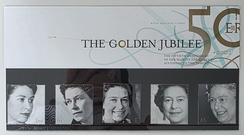 2002 royal mail golden jubilee - golden,