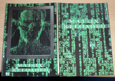 VERY RARE MATRIX RELOADED LENTICULAR POSTCARDS X2 2003 VGC STUNNING FINDS