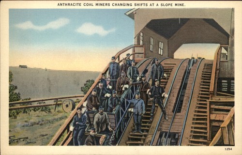 Anthracite coal miners - pa,