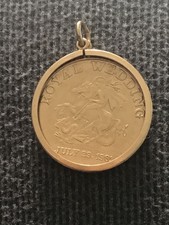 gold coin Charles / Diana 1981