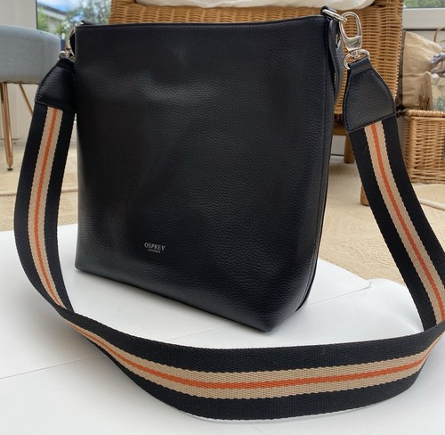Osprey leather handbag - leather, with