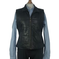 HIDEPARK Mens Quilted Leather