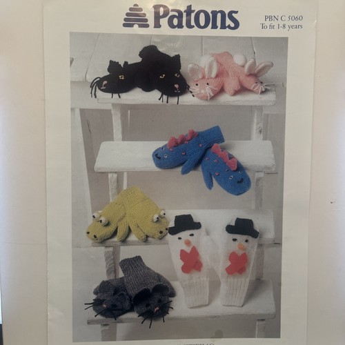 Patons 5060 knitting pattern - patons,