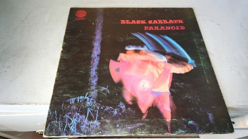 Black sabbath paranoid lp - black,