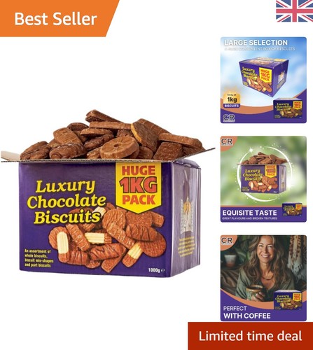 Broken chocolate biscuits - broken,