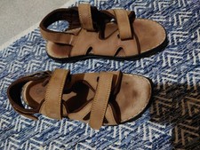 Tan Brown Mens Sandals Size 11