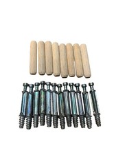 IKEA Stolmen Shelf Cabinet Hardware Pegs Dowels Anchors For Cabinet Assembly