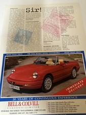 Original Vintage Alfa Romeo