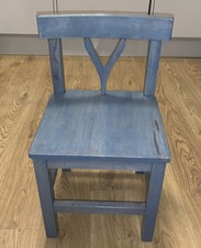 Blue Artificially Distressed