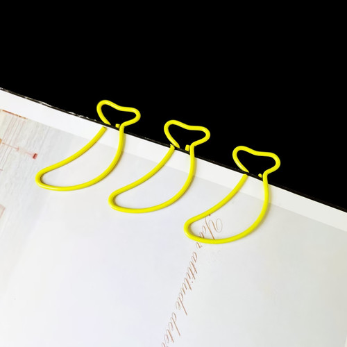 Banana paper clips decorative - paper,