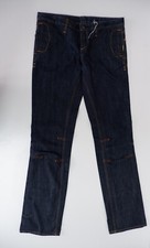 Maharishi MHI Womens NEW Straight Fit Jeans Size Uk 14 Dark Blue Wash Denim