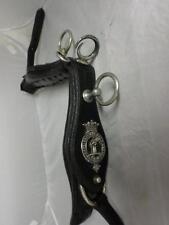 *Antique Military Double Harness Pad - Honi Soit Qui Mal Y Pense - Driving*