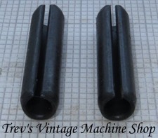 Unbrako 3/8 x 1.5in roll pins, imperial Sellok slotted spring steel tension pins