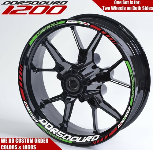 Aprilia dorsoduro wheel decals - aprilia,