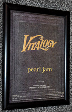 PEARL JAM band A4 FRAMED