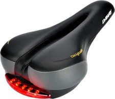 DAWAY Comfortable Men Women Bike Seat - Soft Memory Foam Padded Seat (M15)