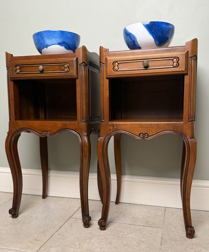 Pair meuble french - pair, carved