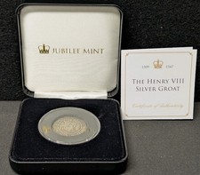 Henry viii silver - silver, groat