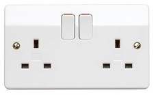 MK Logic Plus Double Socket