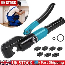 Hydraulic crimping pliers with - pliers,