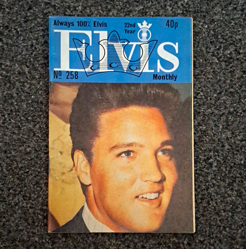 Elvis monthly magazine issue - elvis,
