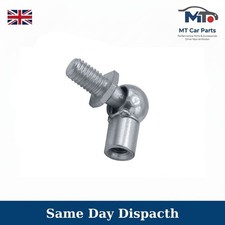 2x M8 Gas Strut End Fittings – 10mm Ball Joint Zinc Plated Steel Heavy Duty | UK