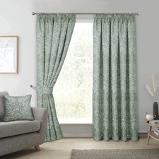 Lined Pencil Pleat Floral