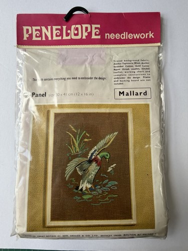Penelope duck needlework - duck,