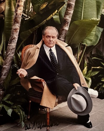 Jack nicholson signed 10 - 8,