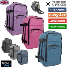 RYANAIR 40x20x25cm EASYJET Carry on Underseat Cabin Backpack Rucksack Travel Bag