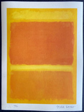 Mark Rothko Lithograph