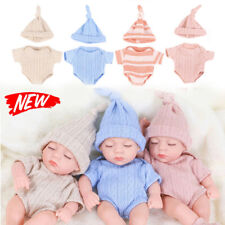 NEW Mini Doll Replaceable Clothes for Reborn Newborn Baby Dolls Baby Dolls Gift