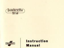 Lambretta Instruction Manual -