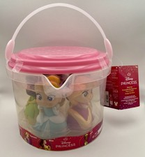 Disney Princess Bath Set - Cinderella, Jasmine, Rapunzel, Belle & Tiana - New