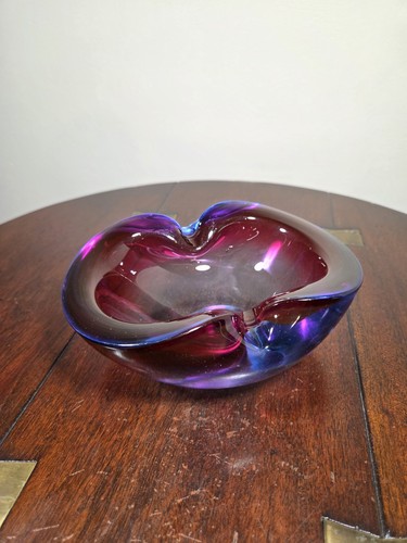 Vintage murano pink purple - vintage,