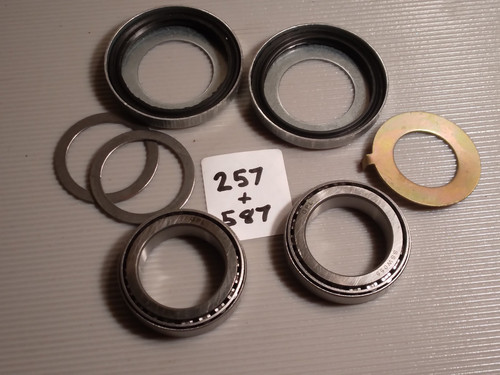 Steering head bearings - bearings, seals