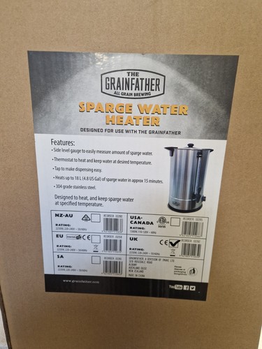 Grainfather sparge water - sparge,