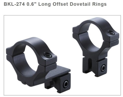 Bkl 274 dovetail scope - 274, 1″