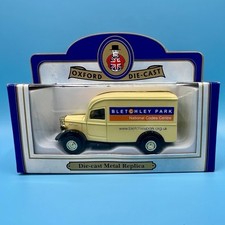 *OXFORD DIECAST BLETCHLEY PARK LIMITED EDITION MILITARY VAN MODEL TOY BED027 NEW