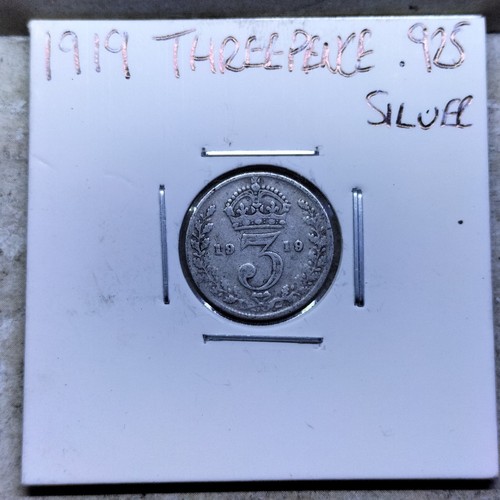 1919 threepence king - 1919,