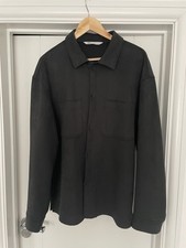 Zara Mens Overshirt Shacket Green Size XL 