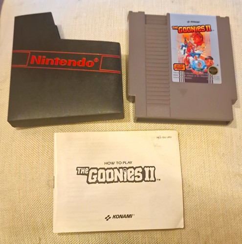 Nintendo nes game the goonies - nes,