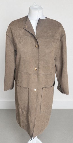 Zara womens swede look coat - womens,