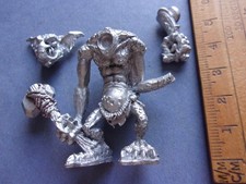DAMAGED Stone Troll Monster Orcs & Goblins Citadel Games Workshop 1990s Metal