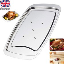 Stainless Steel Carving Tray