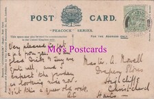 Genealogy Postcard, Rowell