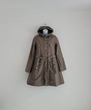 Y2K Vintage Papaya Women's Trench Coat Size 10 (M )